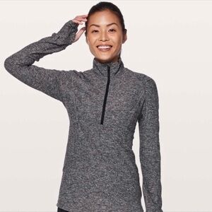 Lululemon extra mile 1/2 zip pullover